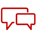 Values: Communication Icon Values: Communication Icon. This image is used on the "Our Values and Mission" page.